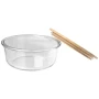 Salatbox | Borosilikatglas & Bambus | 750ml | Nachhaltig