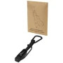 3-in-1 charging cable | Recycled aluminium and recycled PET polyester | 65 W | Carabiner