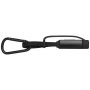 3-in-1 charging cable | Recycled aluminium and recycled PET polyester | 65 W | Carabiner