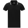 Polo shirt | 100% cotton 200 g/m2 | For men | Short sleeve | Satin neckband | Unique tipping detail on the collar and cuffs