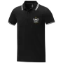 Polo shirt | 100% cotton 200 g/m2 | For men | Short sleeve | Satin neckband | Unique tipping detail on the collar and cuffs