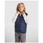 Gilet sans manches isolant Roly | Polyester | Pour enfants | Deux poches latérales zippées | Résistant à l'eau