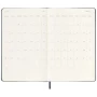 Planificador Moleskine 12 meses L | Papel sin ácido | De enero a diciembre de 2027 | Papel horizontal y semanal