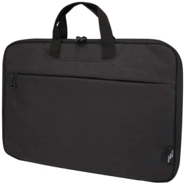 2-in-1 laptop case | GRS-certified recycled polyester | 3 L | 14" laptop sleeve | 180° opening | Trolley strap