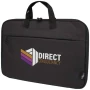 2-in-1 laptop case | GRS-certified recycled polyester | 3 L | 14" laptop sleeve | 180° opening | Trolley strap