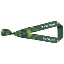 Festival armband | rPET | Metalen sluiting | Full colour op 2 zijden