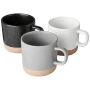 Mug | Ceramic | 360 ml | Unglazed bottom | Stylish pattern