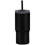 Gobelet isotherme | Plastique recyclé RCS | 540 ml | Double paroi | Paille