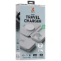 Chargeur de voyage sans fil | Cuir PU | Pliable | 15W | 3-en-1