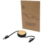 5-in-1 Ladekabel | Bambus und recyceltes ABS | 100 cm | 45W | Ausziehbar | Schnellladung