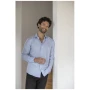 Camicia da uomo a manica lunga | Cotone biologico | Varie taglie | Collo semi-allargato