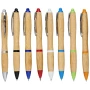 Ballpoint pen | Bamboo and ABS plastic | Chrome clip