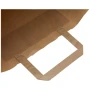 Bolsa de papel | Kraft reciclado | 25x32cm | Asas planas | Hecha en EU