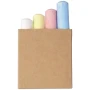 4-piece chalk set | Paper box | 4 colours