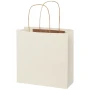 Paper bag | Agricultural waste 150 g/m² | 24x9x24cm | Twisted handles | Made in EU