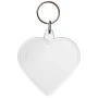 Hartvormige sleutelhanger | Kunststof | Plat profiel