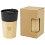 Mug | Porcelain and bamboo | 320 ml | Comfortable grip