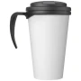 Doppelwandige Isoliertasse | Kunststoff | 350ml | Mit Griff | Made in the UK