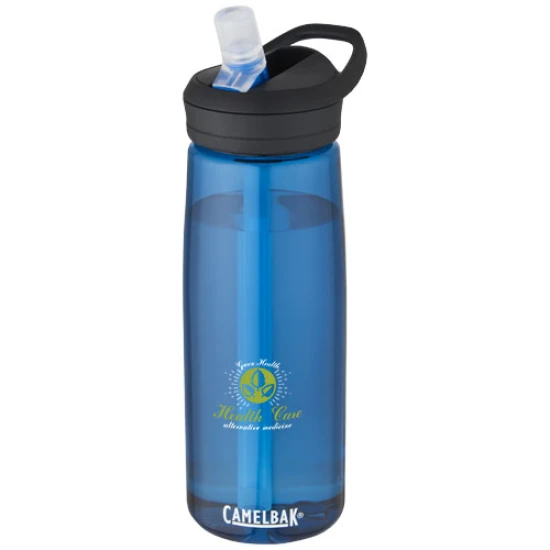 Water bottle | Tritan | 750ml | 50% recycled material | Drink-through straw | royal blue