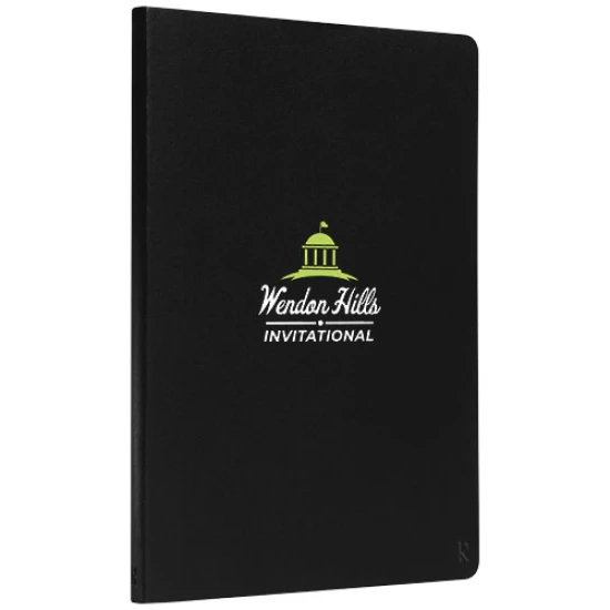 A5 notitieboekje | Steenpapier | 144 pagina's | Gelijnde pagina's | Waterdicht en scheurbestendig | zwart