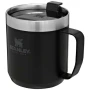 Stanley Classic camp mug | Stainless steel & tritan | 350ml | Fits most coffee machines