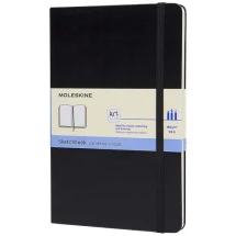 Moleskine art sketchbook | FSC certified paper | 13 x 21 cm | Bookmark | Elastic closure | Inner pocket