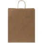Paper bag | Recycled kraft | 32x40cm | Twisted handles | Made in EU