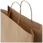 Paper bag | Recycled kraft | 32x40cm | Twisted handles | Made in EU