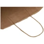 Paper bag | Recycled kraft | 32x40cm | Twisted handles | Made in EU