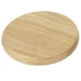 Onderzetter | Hout en roestvrijstaal | ø6,70cm | Flessenopener
