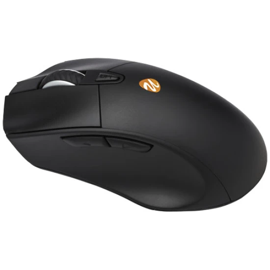 Draadloze muis | Antibacterieel additief | 2 x AA batterijen | Kunststof | zwart