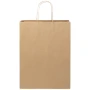 Paper bag | Kraft 120 g/m² | 31x12x41cm | Twisted handles | Made in Europe