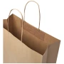 Paper bag | Kraft 120 g/m² | 31x12x41cm | Twisted handles | Made in Europe