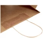 Paper bag | Kraft 120 g/m² | 31x12x41cm | Twisted handles | Made in Europe