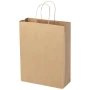 Paper bag | Kraft 120 g/m² | 31x12x41cm | Twisted handles | Made in Europe