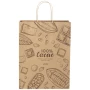 Paper bag | Kraft 120 g/m² | 31x12x41cm | Twisted handles | Made in Europe