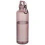 Bouteille d’eau | Plastique PET recyclé certifié RCS | 750 ml | Bouchon à vis | Mousqueton | Durable