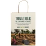 Paper bag | Agricultural waste 150 g/m² | 24x32cm | Twisted handles | Made in EU