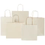 Paper bag | Agricultural waste 150 g/m² | 24x32cm | Twisted handles | Made in EU