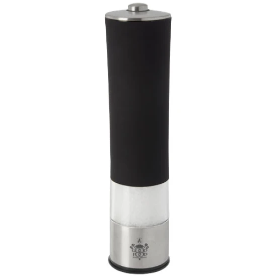 Electric salt or pepper mill | Stainless steel | Multiple colours | solid black