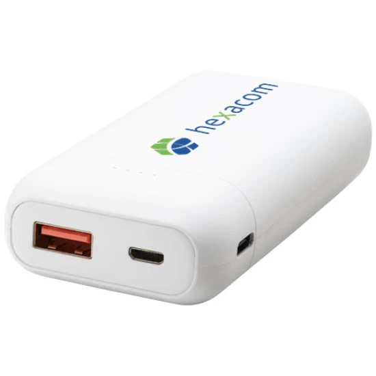 Power bank | 10.000 mAh | Hoge dichtheid | wit