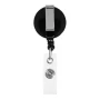 Clip à roulettes pour badges | ABS | Peut être utilisé comme porte-clés