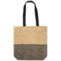Tragetasche | FSC-zertifiziertes gewebtes Strohpapier | Magnetverschluss | 30 cm lange Griffe