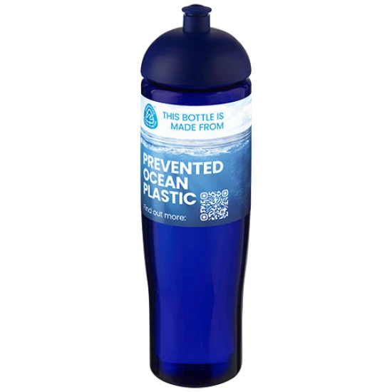 Enkelwandige sportfles | PCR kunststof, PP kunststof | 700 ml | Lekvrij | blauw;blauw