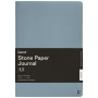 Ensemble de 2 journaux A5 | Papier de pierre | Pages lignées | Durable
