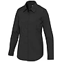 Camicia in popeline da donna | Cotone con 3% elastan 133 g/m² | Maniche lunghe | Vestibilità regular | Colletto classico