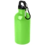 Waterfles | Gerecycled roestvrij staal en PP | 400 ml | Met karabijnhaak | Full-colour print