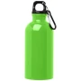 Waterfles | Gerecycled roestvrij staal en PP | 400 ml | Met karabijnhaak | Full-colour print
