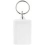 Rechthoekige sleutelhanger | Kunststof | 3,5 cm x 2,4 cm | Vlak profiel