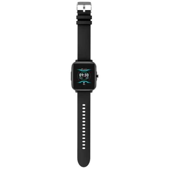 Prixton AT803 Activity tracker | Silicone plastic | Touch screen | With thermometre | solid black